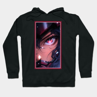 Anime Girl Eye | Quality Anime Artwork | Anime Aesthetic | Manga Anime Art Hoodie